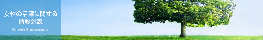女性の活躍に関する情報公表